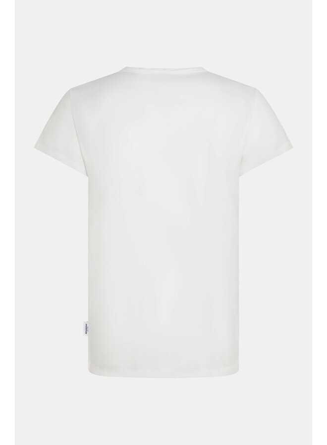 S26F1805 05-815 Penn & Ink T-shirt print ecru monument