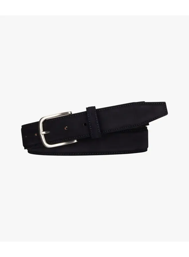 PP1R00043 410 Profuomo riem Suede navy
