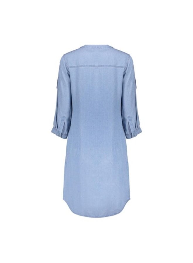 JET 830 Geisha Dress lyocell ropes bleached denim