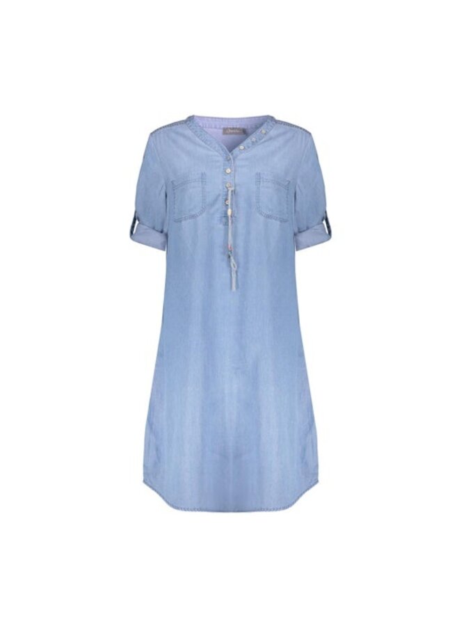 JET 830 Geisha Dress lyocell ropes bleached denim