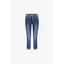 HELEN 827 Geisha Jeans turn-up mid blue denim