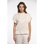 Esai.7002622 Rino&Pelle Short sleeve top with high neck  Birch