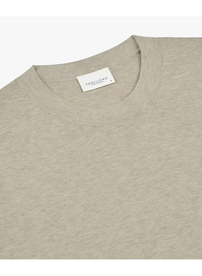 PPXT10009G Profuomo T-Shirt crew neck SS beige