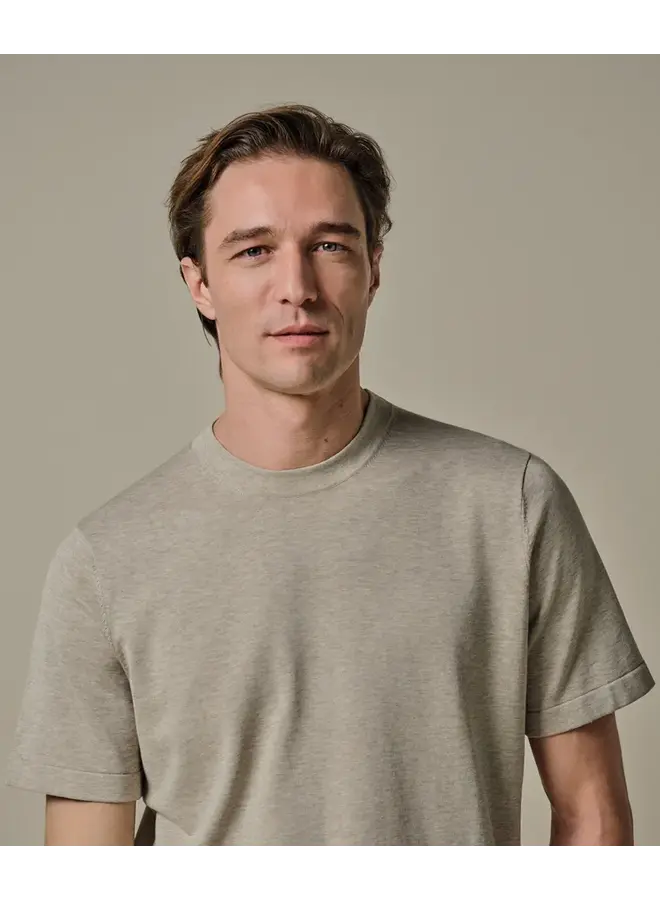 PPXT10009G Profuomo T-Shirt crew neck SS beige