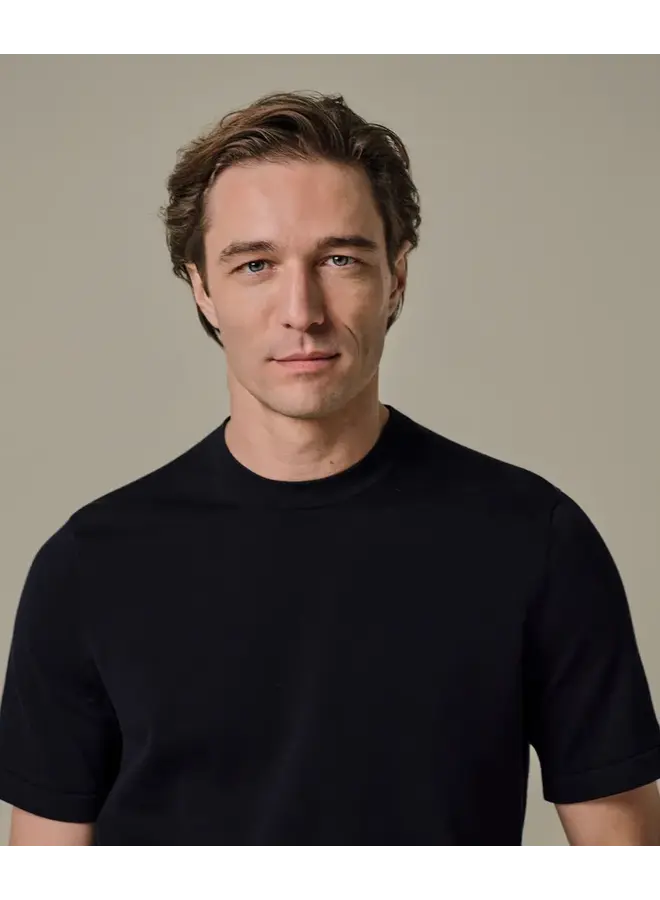 PPXT10009A Profuomo T-Shirt crew neck SS navy