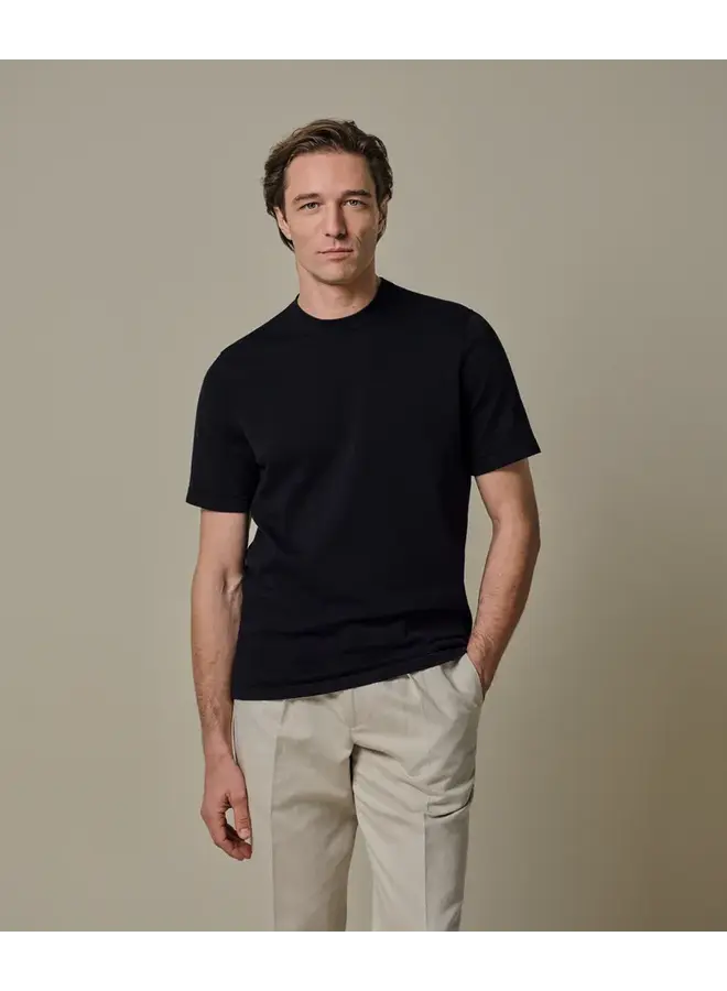 PPXT10009A Profuomo T-Shirt crew neck SS navy