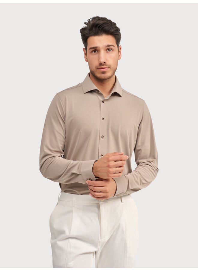 6100.61 Blue Industry shirt TAUPE