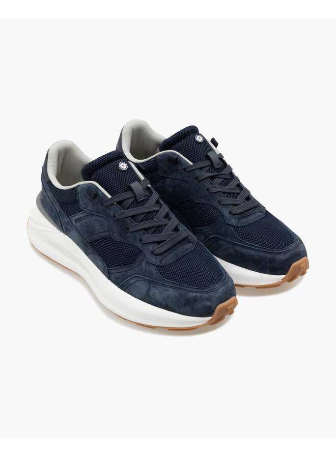 BI261030 601 Blue Industry shoes Blue Jogger Suede Dark Navy