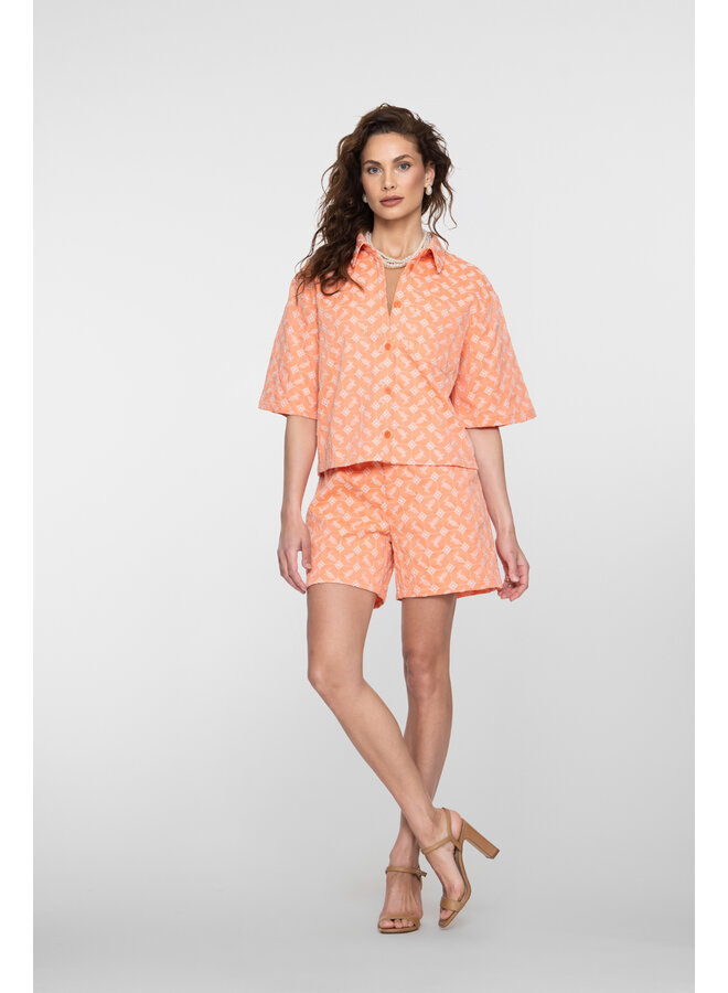 65042-14 217 Geisha Jacket embroidery melon