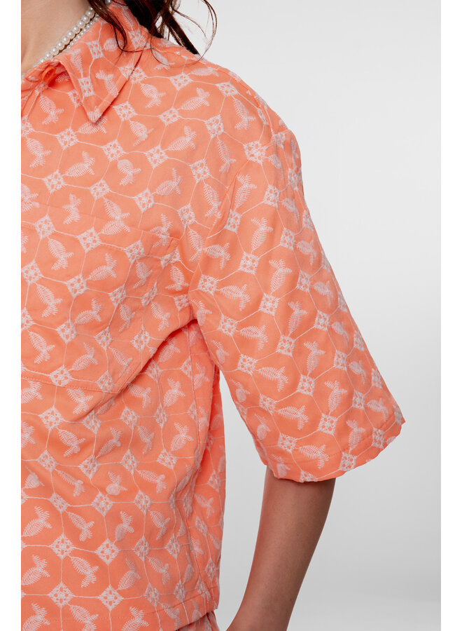 65042-14 217 Geisha Jacket embroidery melon