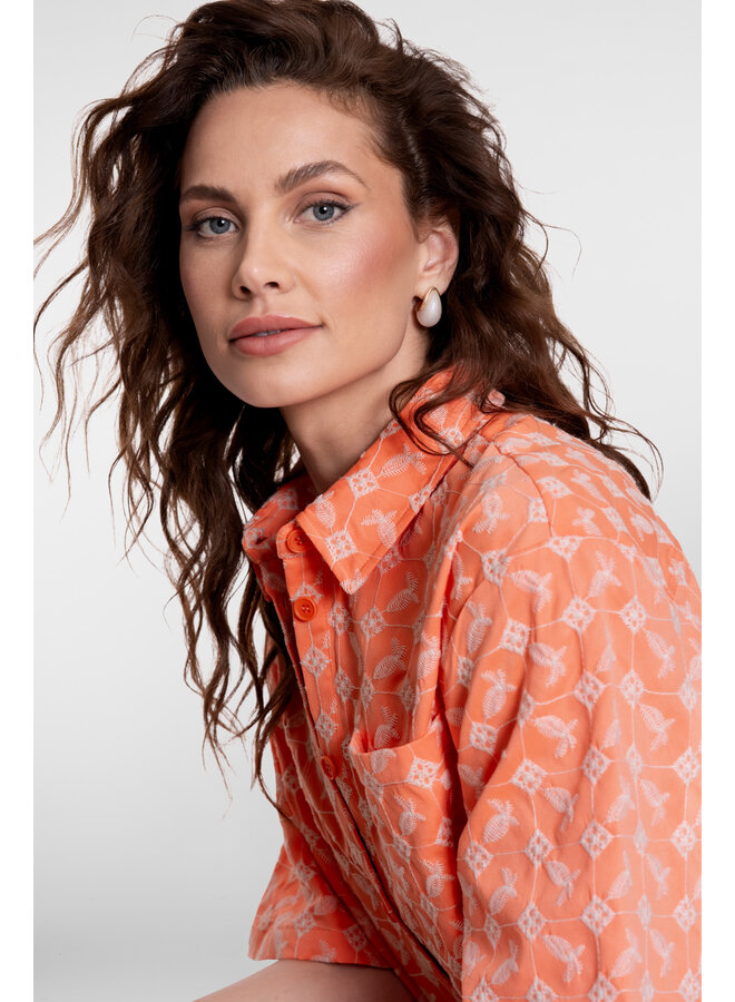 65042-14 217 Geisha Jacket embroidery melon