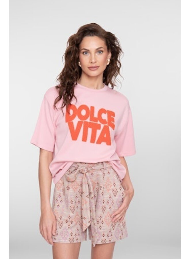 62090-41 422 Geisha Sweat scuba toweling light pink/orange