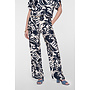 61141-26 675 Geisha Pants naive flower navy/off-white