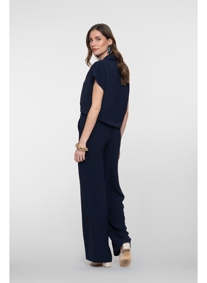 61111-21 675 Geisha Pants crinckle navy