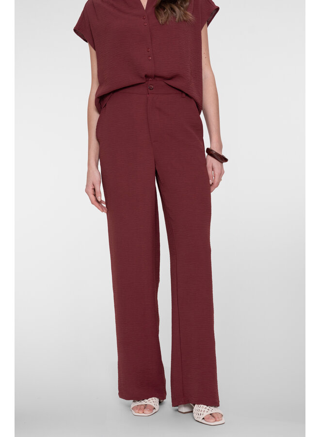 61111-21 481 Geisha Pants crinckle cherry