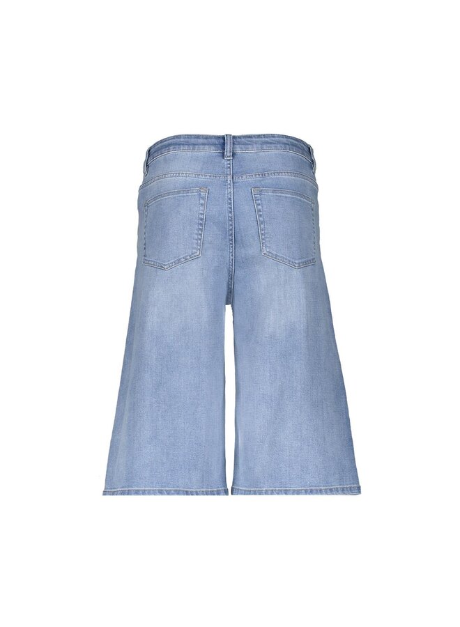 61019-10 835 Geisha Jeans short long stonebleach denim