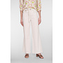 61013-10 718 Geisha Jeans wide linen mix ecru raw linen mix