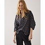 2s3434-12390 990 Summum Blouse Blury dots  Black