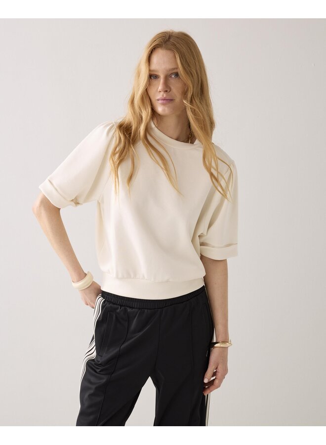 3s5249-30606 122 Summum Top Soft scuba  Ivory