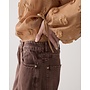 4s2914-12401 713 Summum Baggy loose pant Rugged cotton twill  Coffee