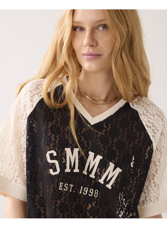 3s5281-30766 990 Summum Top Sporty lace  Black