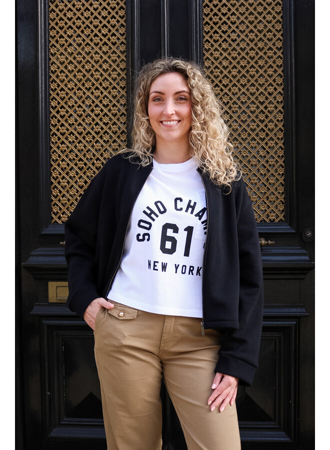 S26F1839 01-90 Penn en Ink T-shirt print white black