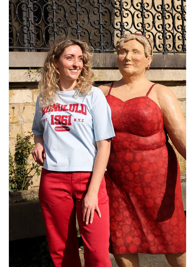 S26Z851 334 Penn en Ink Trousers cardinal