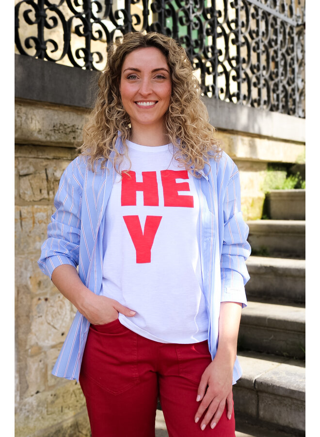 S26Z831 54 Penn en Ink Blouse stripe blue