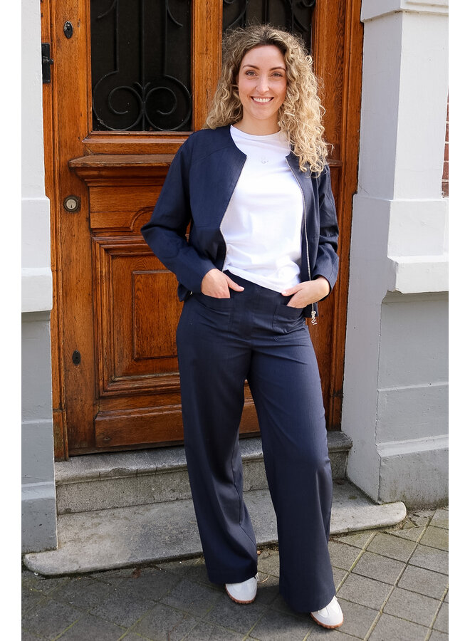 177290 845 Mos Mosh MM Mellow Elvia Pant Crown Blue