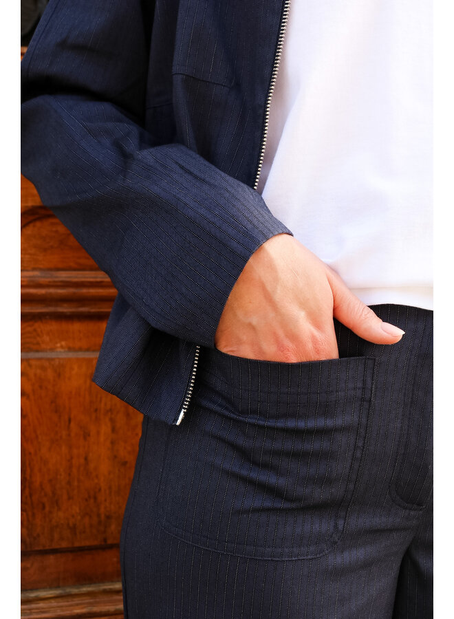 177290 845 MosMosh MMMellow Elvia Pant Crown Blue