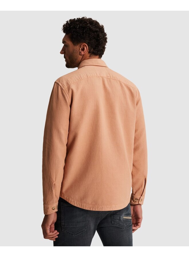 CSI2603224 3018 Cast Iron LONG SLEEVE SHIRT GD Block structure Cafe Creme