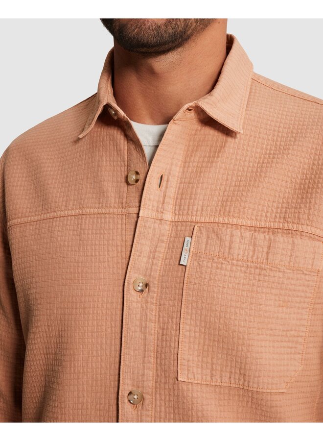 CSI2603224 3018 Cast Iron LONG SLEEVE SHIRT GD Block structure Cafe Creme