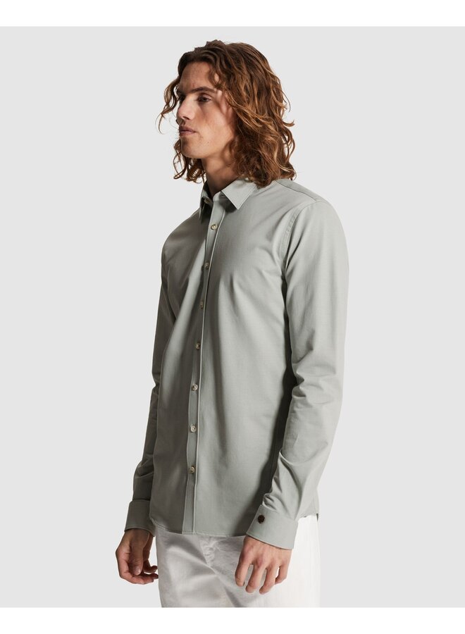 CSI2603220 9105 Cast Iron LONG SLEEVE SHIRT Twill Jersey 2 tone Belgain Block