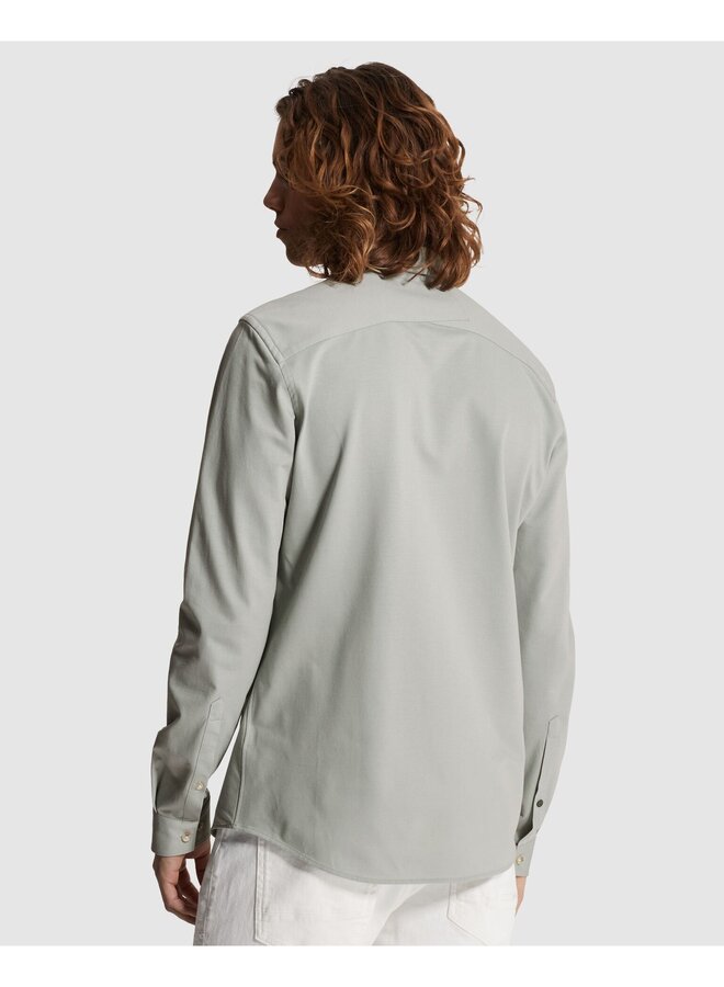 CSI2603220 9105 Cast Iron LONG SLEEVE SHIRT Twill Jersey 2 tone Belgain Block