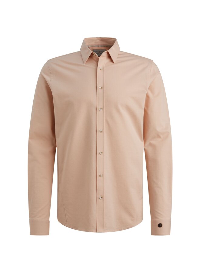 CSI2603220 7126 Cast Iron LONG SLEEVE SHIRT Twill Jersey 2 tone Cameo Rose