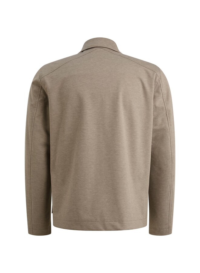 CBL2603158 8023 Cast Iron Blazer Jacket Fancy stretch Shacket Aluminum