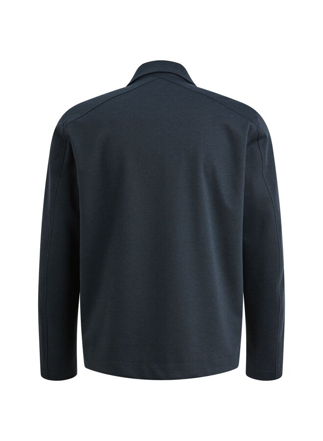 CBL2603158 5442 Cast Iron Blazer Jacket Fancy stretch Shacket Sea Storm