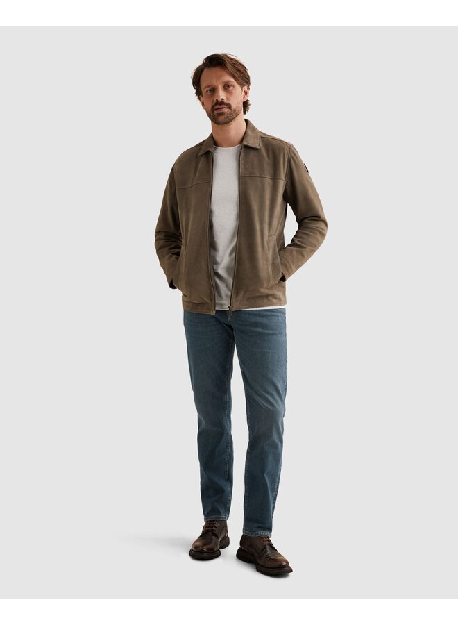 VLJ2602180 8027 Vanguard Zip jacket Suede Shirtjacket Bungee Cord