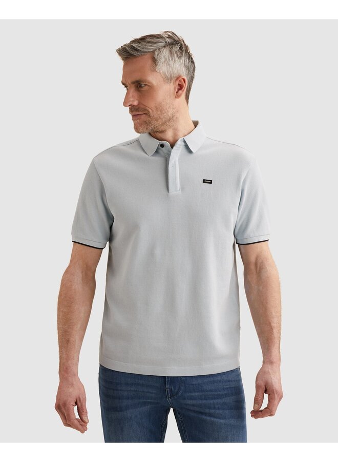 VPSS2603822 4295 Vanguard Short sleeve polo four tuck pique Skyway