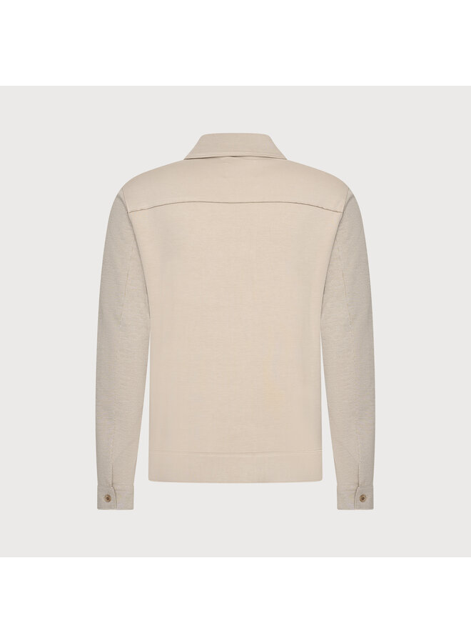 MilanoS26-M33 Blue Industry overshirt stretch