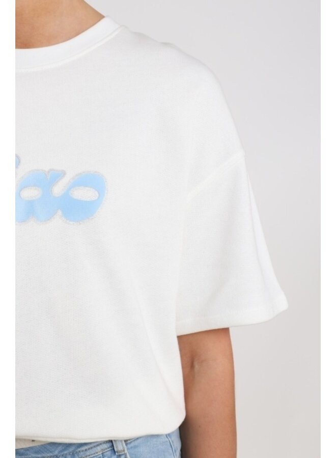 NKS03050 315 Nukus Ciao Pullover Offwhite/Cloudy