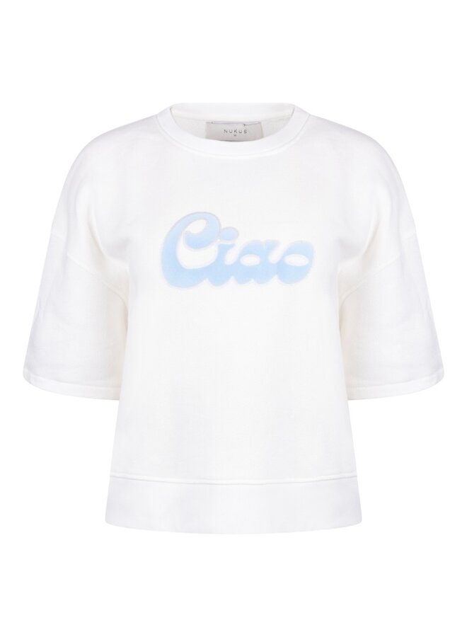 NKS03050 315 Nukus Ciao Pullover Offwhite/Cloudy