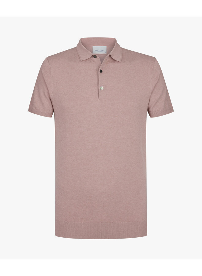 PPXD10007I Profuomo polo ss dark pink