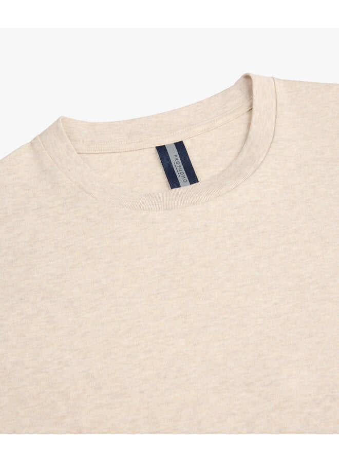 PPXT10003E Profuomo t-shirt crew neck ss sand