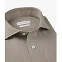 PPXH10017D Profuomo shirt cutaway sf dark beige