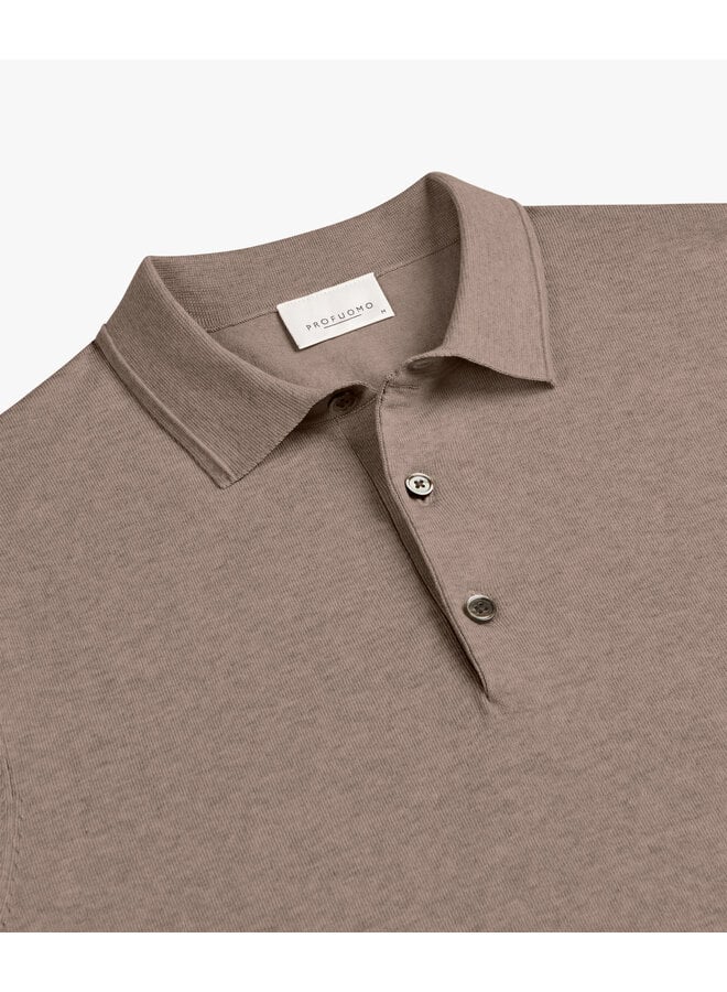 PP2D00001C Profuomo polo ss beige