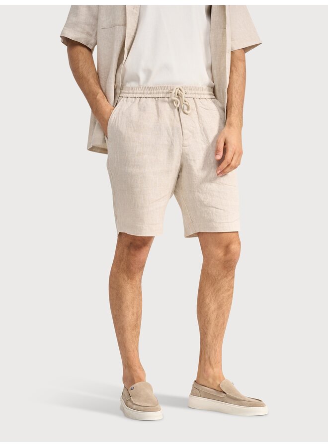 6122.61 Blue Industry short linen SAND