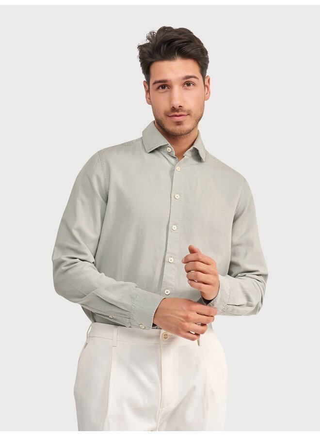 6131.61 Blue Industry shirt reactive dye KHAKI