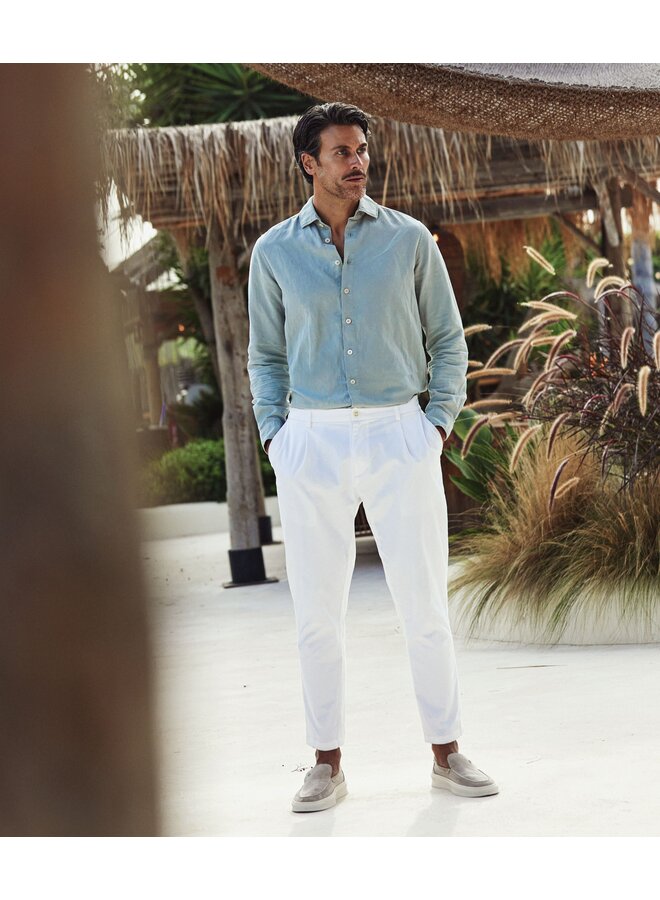 6131.61 Blue Industry shirt reactive dye KHAKI