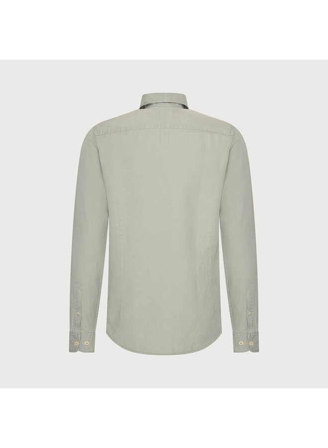 6131.61 Blue Industry shirt reactive dye KHAKI